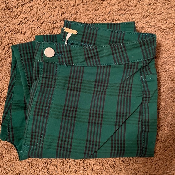 Plaid Skinny Pants > Jade Combo - Picture 5 of 9